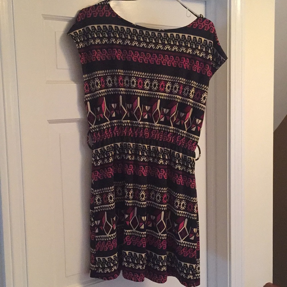 Patterned Tunic Dress